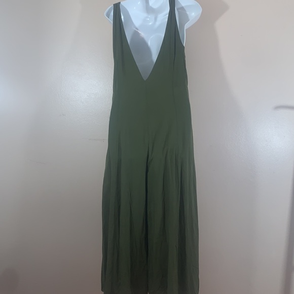 Silence + Noise Army Army Green Sleeveless Jump Suite - Picture 8 of 12
